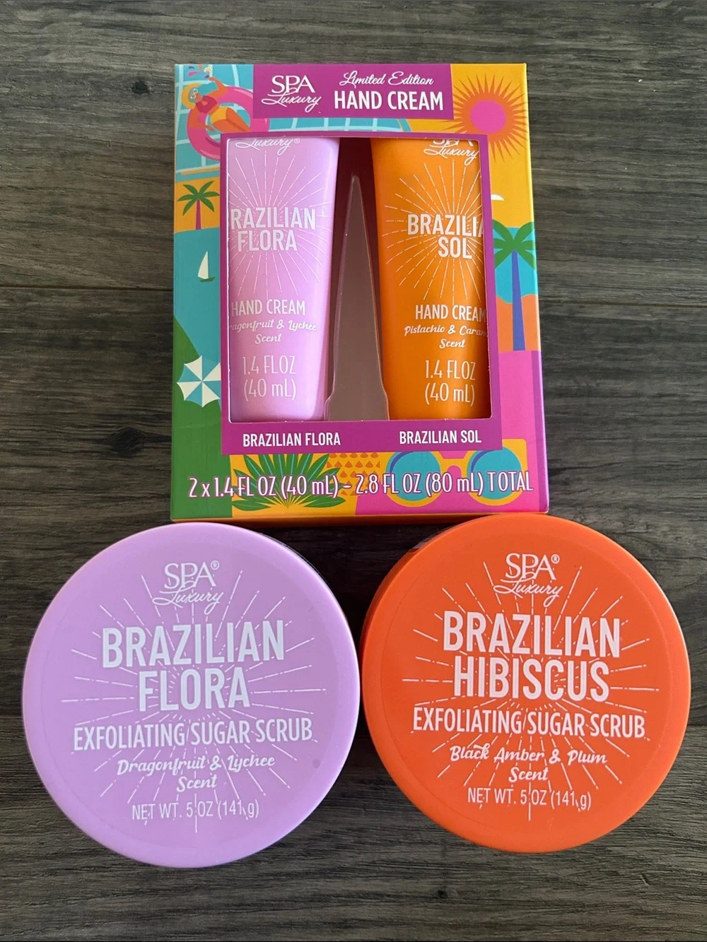 Spa Luxury Brazilian Collection Bundle NEW